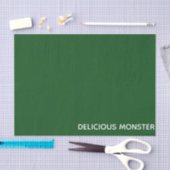 Groene kleurnaam van Delicious Monster Tissuepapier (Craft)