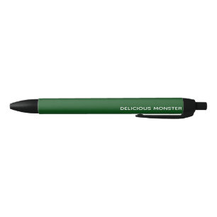 Groene kleurnaam van Delicious Monster Zwarte Inkt Pen