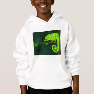 Groene knuffel kameleon