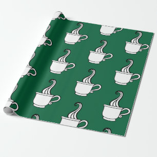 Groene koffie inpakpapier