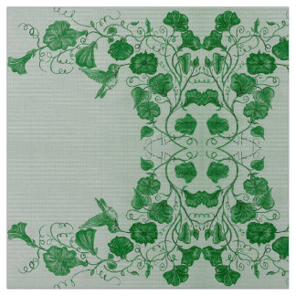 Groene Kolibrie Stof