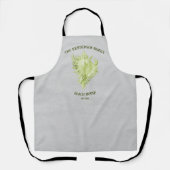 Groene Kongschelp Schort (Voorkant)