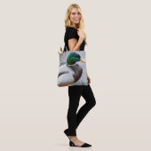 Groene kop Mallard Drake Draagtas (Op model)