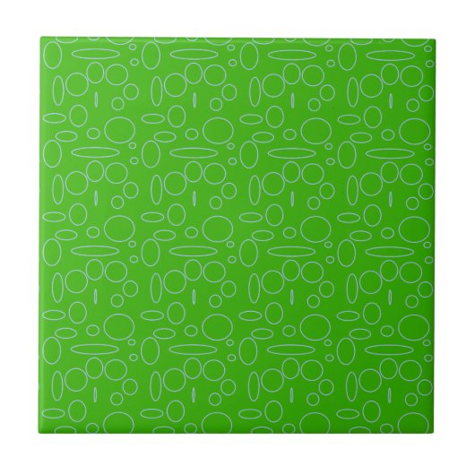 groene kringlopen tegeltje (Voorkant)
