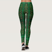 groene kwaliteit leggings (Achterkant)