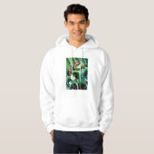 Groene lampjes hoodie (Voorkant volledig)