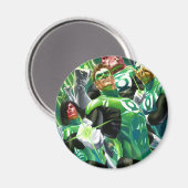 Groene lampjes magneet (Voorkant / Achterkant)