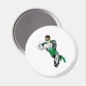 Groene Lantaarn - beide armen vooruit Magneet (Voorkant / Achterkant)