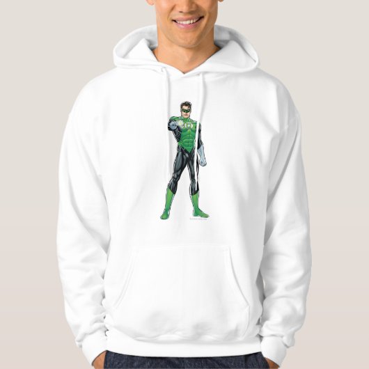 Groene lantaarn - Comic, Permanent Hoodie (Voorkant)