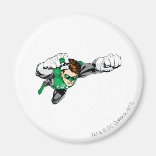 Groene lantaarn - Comic, vliegrecht Magneet