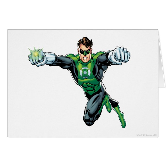 Groene lantaarn - Comic, vooruit kijkend (Voorkant Horizontaal)