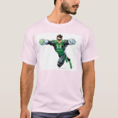 Groene lantaarn - Comic, vooruit kijkend T-shirt (Voorkant)