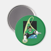 Groene Lantaarn en Aarde Magneet (Voorkant / Achterkant)