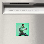 Groene lantaarn en golvende ring magneet (Insitu (Vaatwasser))