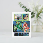 Groene Lantaarn en het Comité van de Flits Briefkaart (Staand voorkant)