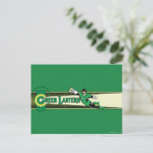 Groene Lantaarn en Logo Briefkaart (Staand voorkant)