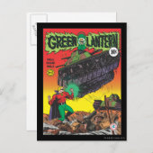 Groene Lantaarn in de loopgraven Briefkaart (Voorkant / Achterkant)