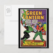 Groene Lantaarn in de ring Briefkaart (Voorkant / Achterkant)