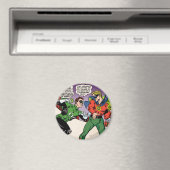 Groene Lantaarn in de ring Magneet (Insitu (Vaatwasser))