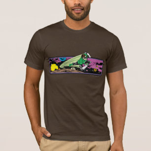 Groene Lantaarn in de ruimte T-shirt