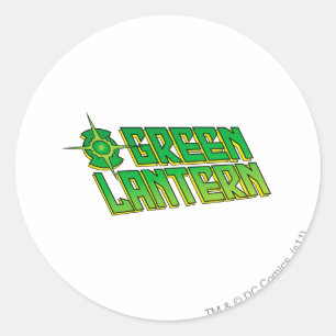 Groene Lantaarn - Logo - Geelzucht Ronde Sticker
