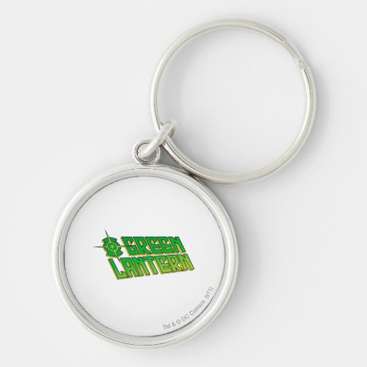 Groene Lantaarn - Logo - Geelzucht Sleutelhanger (Voorkant)