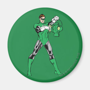 Groene Lantaarn met Lantaarn Magneet
