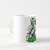 Groene Lantaarn met letters Koffiemok (Voorkant links)