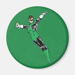 Groene lantaarn omhoog magneet