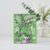 Groene Lantaarn - Poster voor kraakbedekking Briefkaart (Staand voorkant)