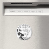 Groene lantaarn - Ritel, zwart en wit Magneet (Insitu (Vaatwasser))