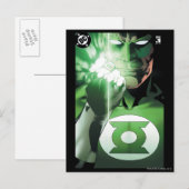 Groene Lantaarn sluiten deksel Briefkaart (Voorkant / Achterkant)