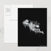 Groene Lantaarn - Twisted Innocence BW Briefkaart (Voorkant / Achterkant)