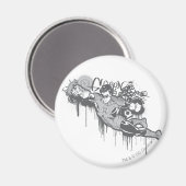 Groene Lantaarn - Twisted Innocence BW Magneet (Voorkant / Achterkant)