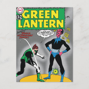 Groene lantaarn verwijdert Ring Briefkaart