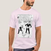 Groene lantaarn verwijdert Ring, Zwart en Wit T-shirt (Voorkant)