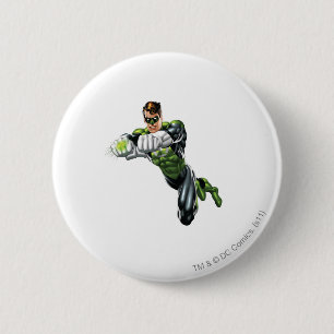 Groene Lantaarn - volledig vernieuwd, beide armen  Ronde Button 5,7 Cm