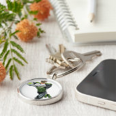 Groene Lantaarn - volledig vernieuwd, beide armen  Sleutelhanger (Zijkant)