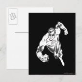 Groene Lantaarn Voorwaarts Briefkaart (Voorkant / Achterkant)