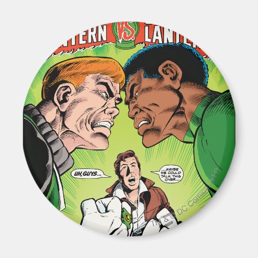 Groene Lantaarn vs Groene Lantaarn Magneet (Voorkant)