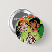 Groene Lantaarn vs Groene Lantaarn Ronde Button 5,7 Cm (Voorkant /achterkant)