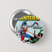 Groene Lantaarn vs. Kast Ronde Button 5,7 Cm (Voorkant /achterkant)