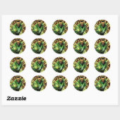 Groene Lantaarnkorps #61 Comic Hoesje War of GL Ronde Sticker (Vel)