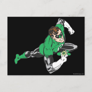 Groene lantaarns briefkaart