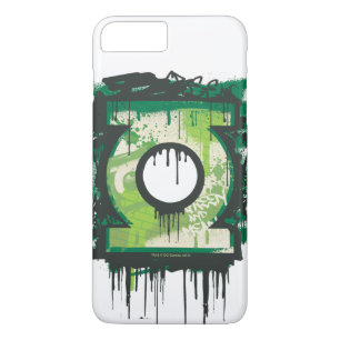 Groene Lantern Graffiti-symbool iPhone 8 Plus / 7 Plus Hoesje