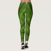 Groene lebLeggings Leggings (Achterkant)