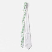 Groene Leeuw Hoofd Stropdas (Achterkant)