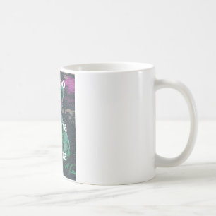 Groene leeuw met roze bril "Hakuna Matata" Art Koffiemok