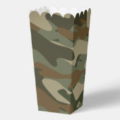 Groene leger camo militaire camouflage aangepaste bedankdoosjes (Achterkant)
