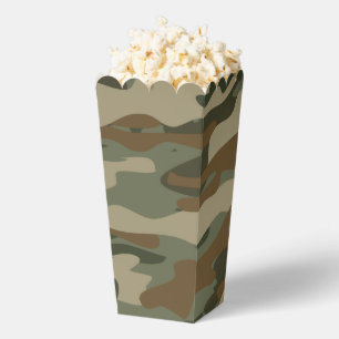 Groene leger camo militaire camouflage aangepaste bedankdoosjes